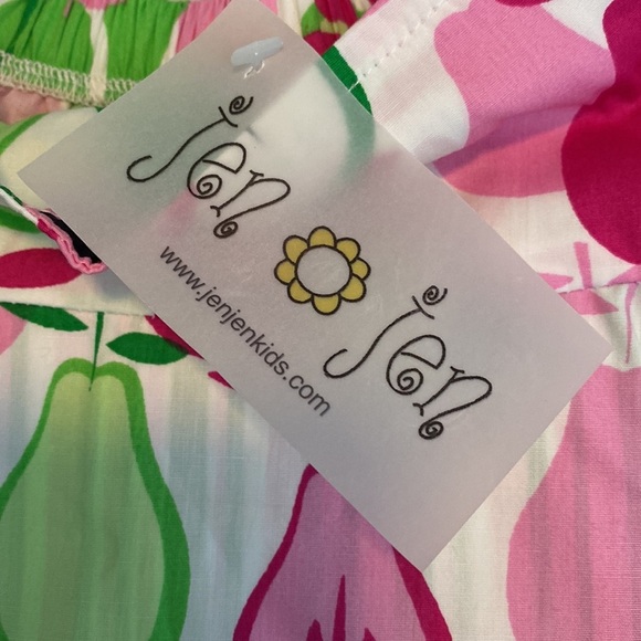 Jen Jen Boutique Skirt with Pears & Stripes NEW NWT Sizes 18 months and 4 - Picture 4 of 4